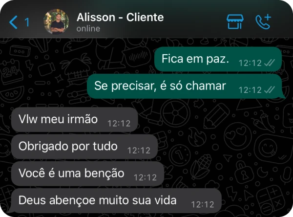 Depoimento de cliente da Lofty
